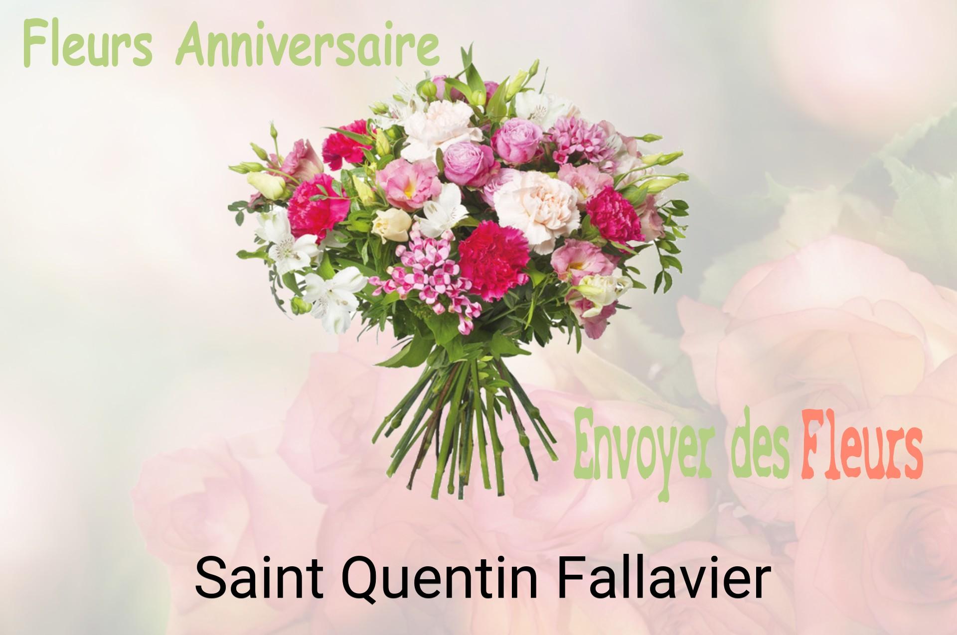 Bouquet de fleurs d’anniversaire livré à Saint-Quentin-Fallavier