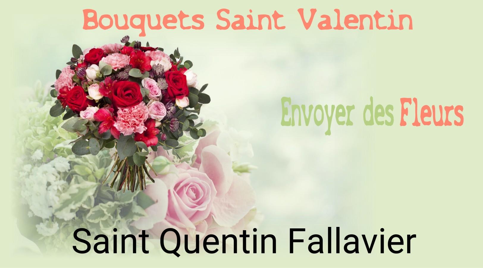 Roses de Saint-Valentin livrées à Saint-Quentin-Fallavier